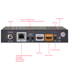 DMB 8900AL H265 HDMI Webrtc Low Latency Encoder
