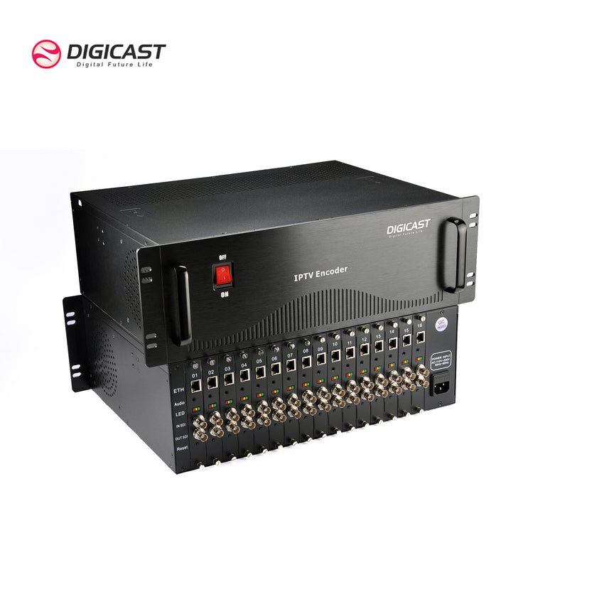 DMB 8916 Classic 16 Channels H.265 HD Encoder