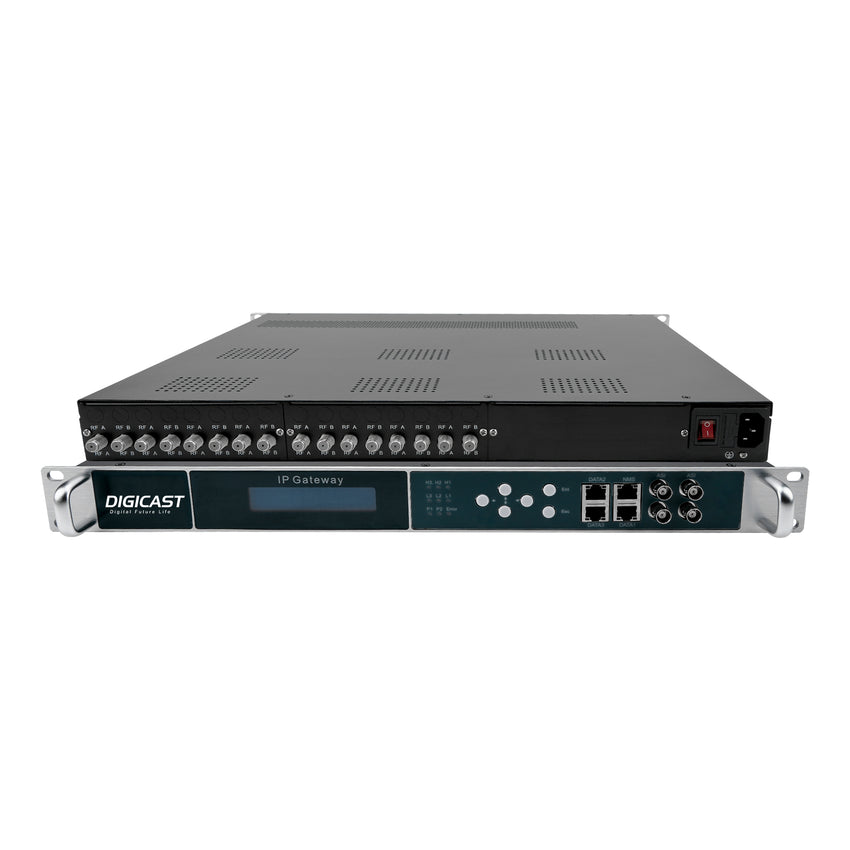 DMB-90E FTA DVB-SS2 ISDB-T DVB-TT2 to SRT HLS Gateway