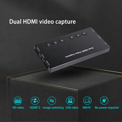 Capture Live Streaming video capture card with audio 1080P Dual HD video capture card live streaming