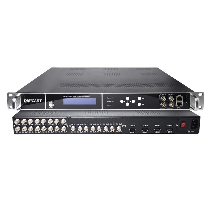 DMB-24E Plus FTA Tuners and HDMI to RF DVB-C(QAM)/DVB-T Transmodulator