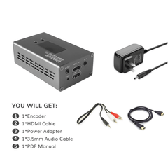 NDI HX H.265 Live Streaming Encoder Decoder