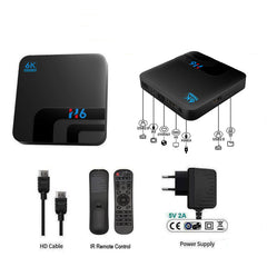 IPTV Android box 6K 4-core 64-bit Cortex A53 1.8GHz