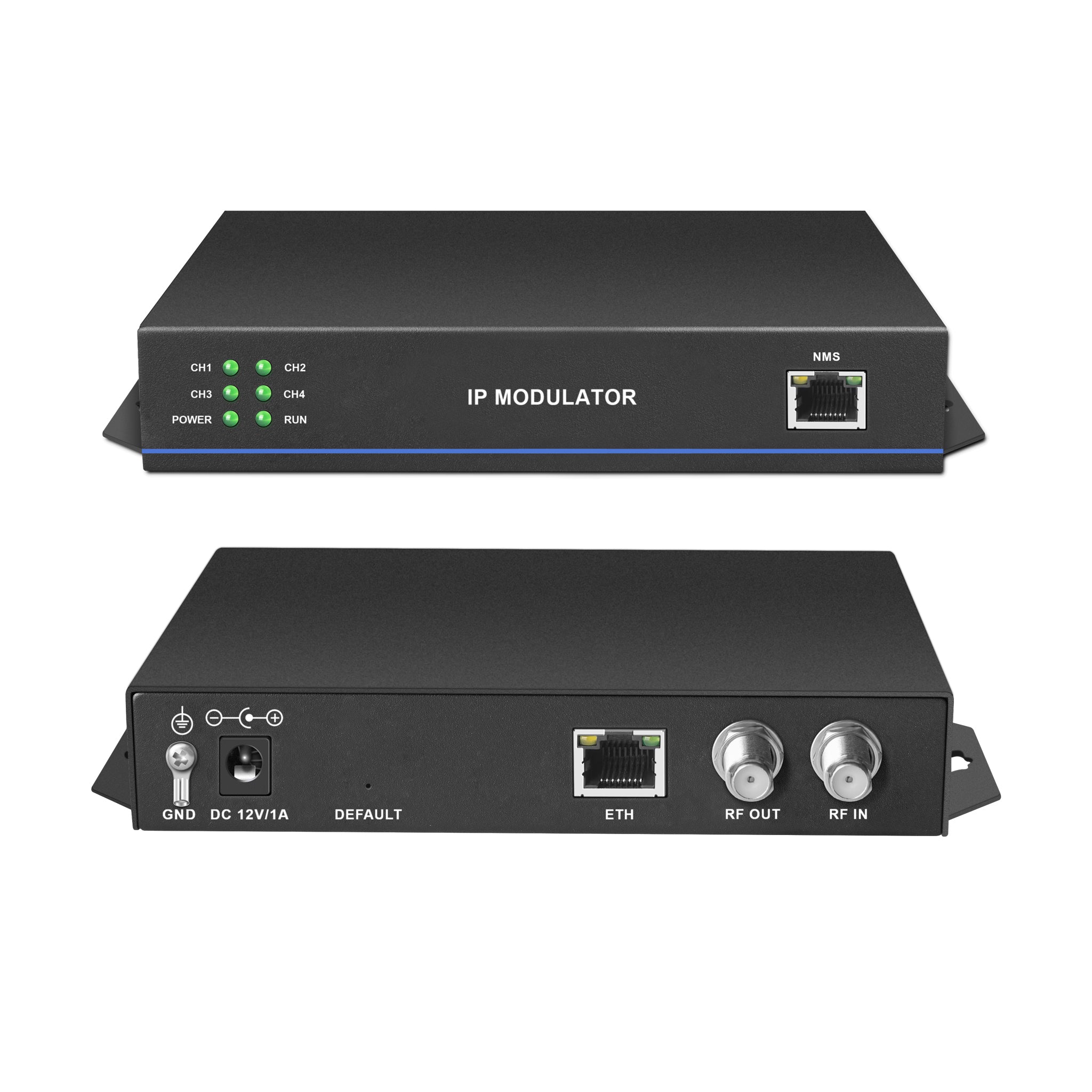 Ip Input Box Digital TV Broadcasting IP input RF output digital tv ip QAM DVB-T Mod ...