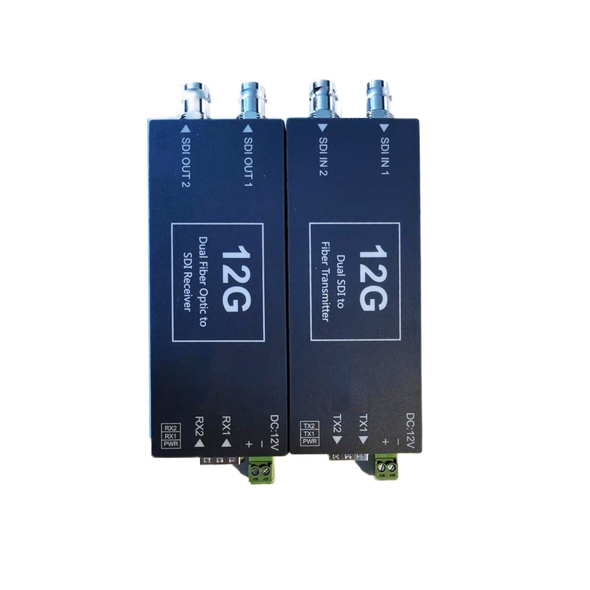 2Ch 12G-SDI Fiber Optic Transmitter/Receiver – DIGICASTCHINA