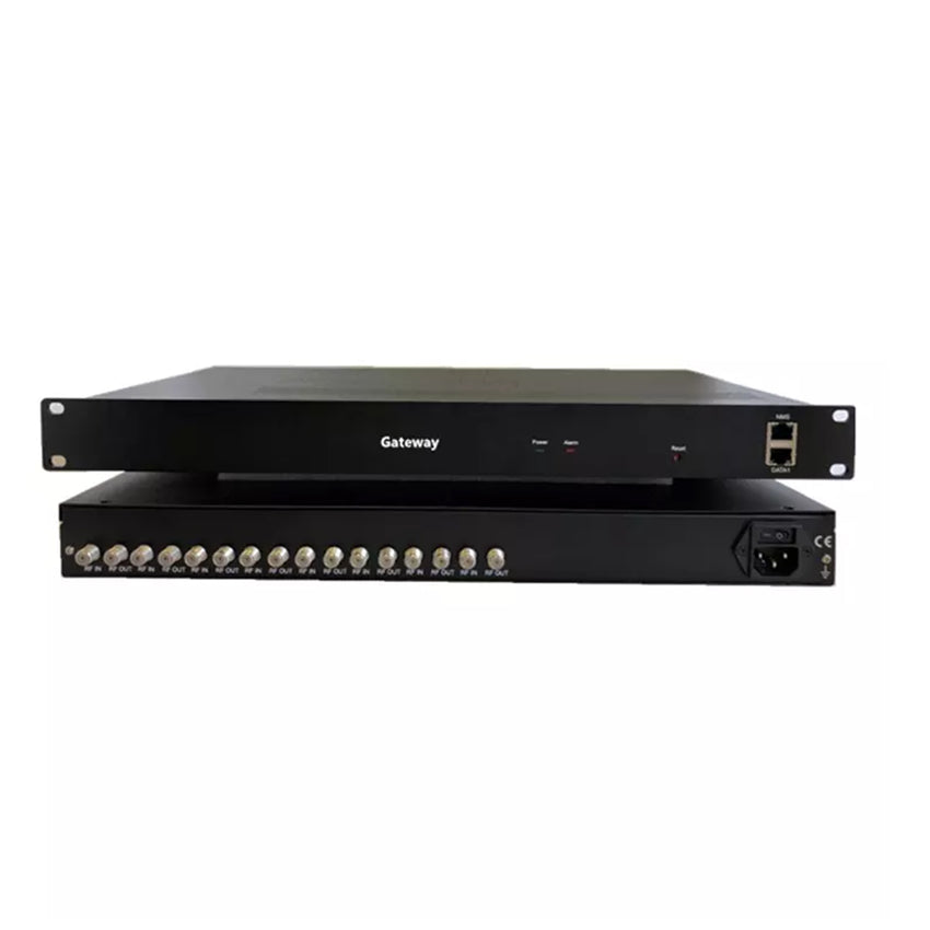 Low cost free to air IP gateway 4/8 channel DVB-S/S2/T/T2/C/ISDB-T to IP Professional Receiver