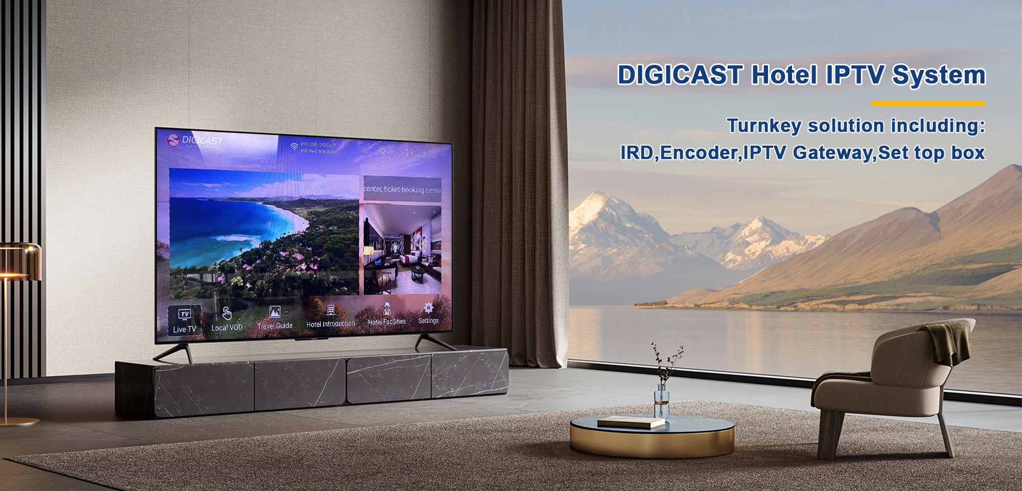 Hotel IPTV solution