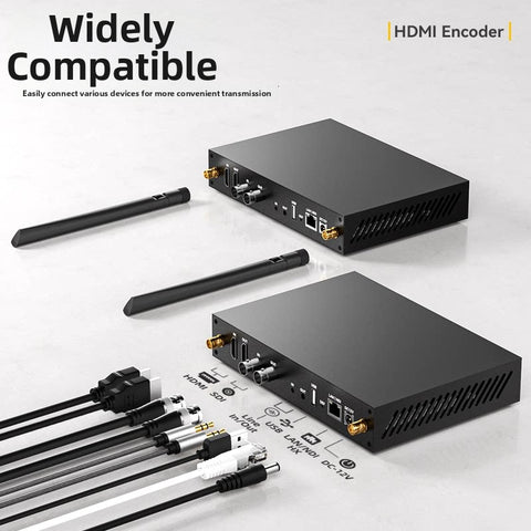 DMB-8900AU H265 HEVC 4K HDMI 1080P 60 FPS SDI to IP Encoder Decoder