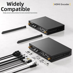DMB-8900AU H265 HEVC 4K HDMI 1080P 60 FPS SDI to IP Encoder Decoder