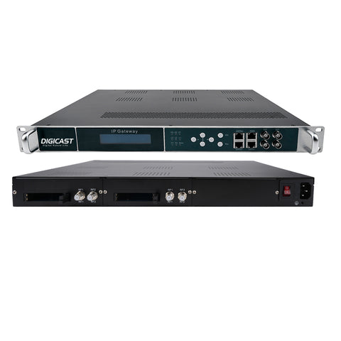 DMB-90E-CI   4 8 12 DVB-SS2 to IP Gateway for Encrypted channels with CI CAM slots